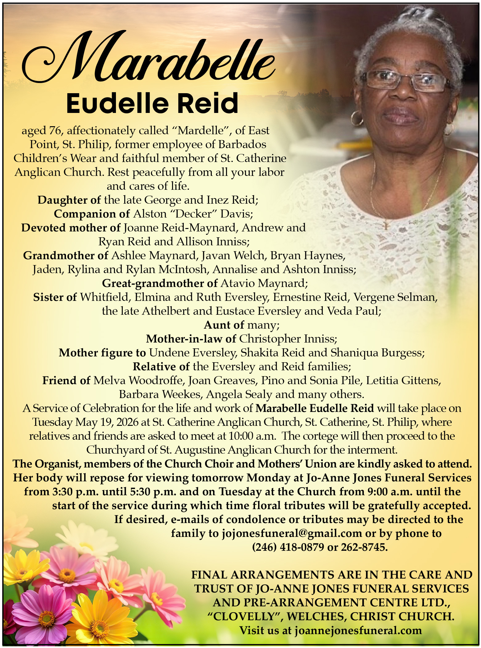Marabelle Reid 