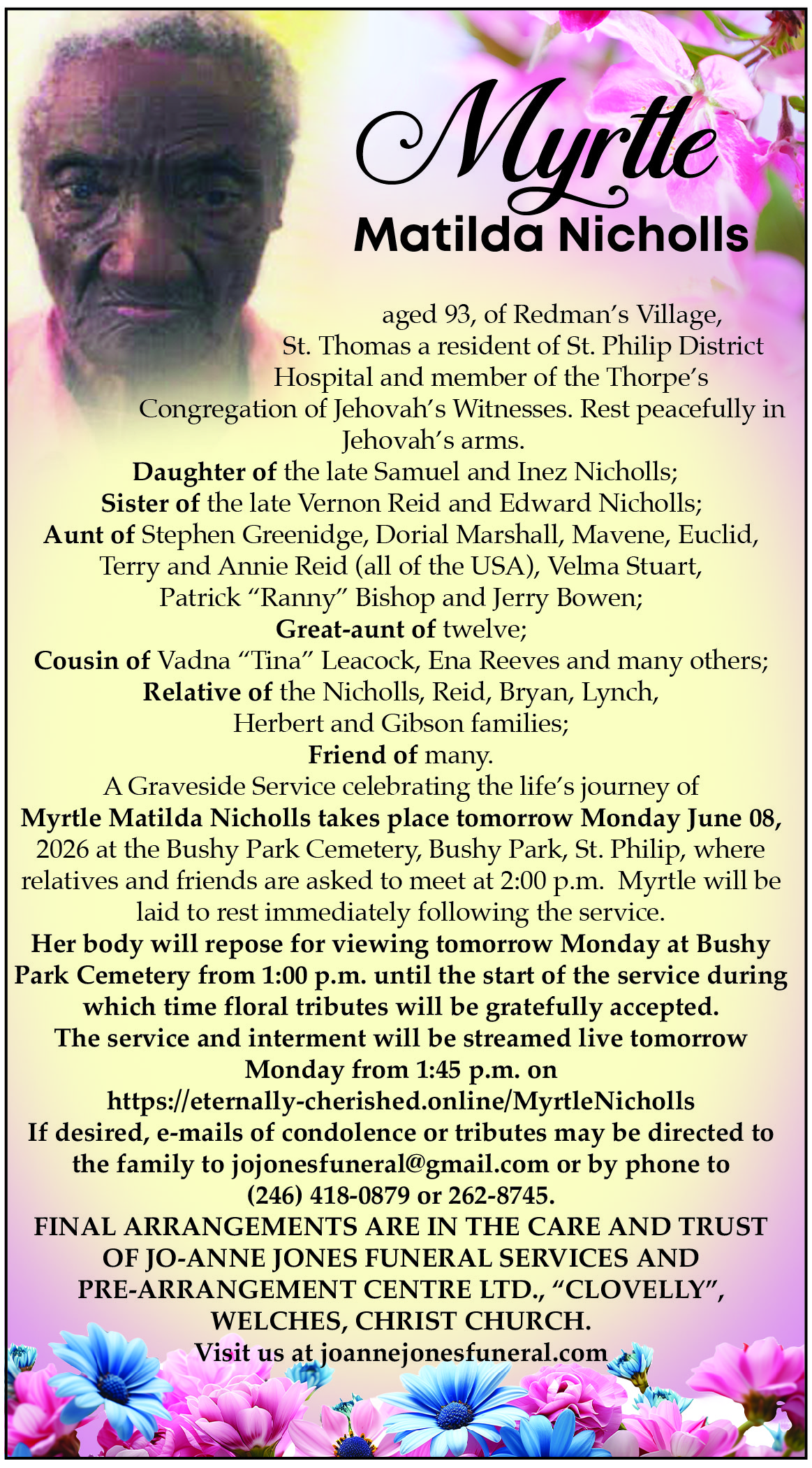 Myrtle Nicholls