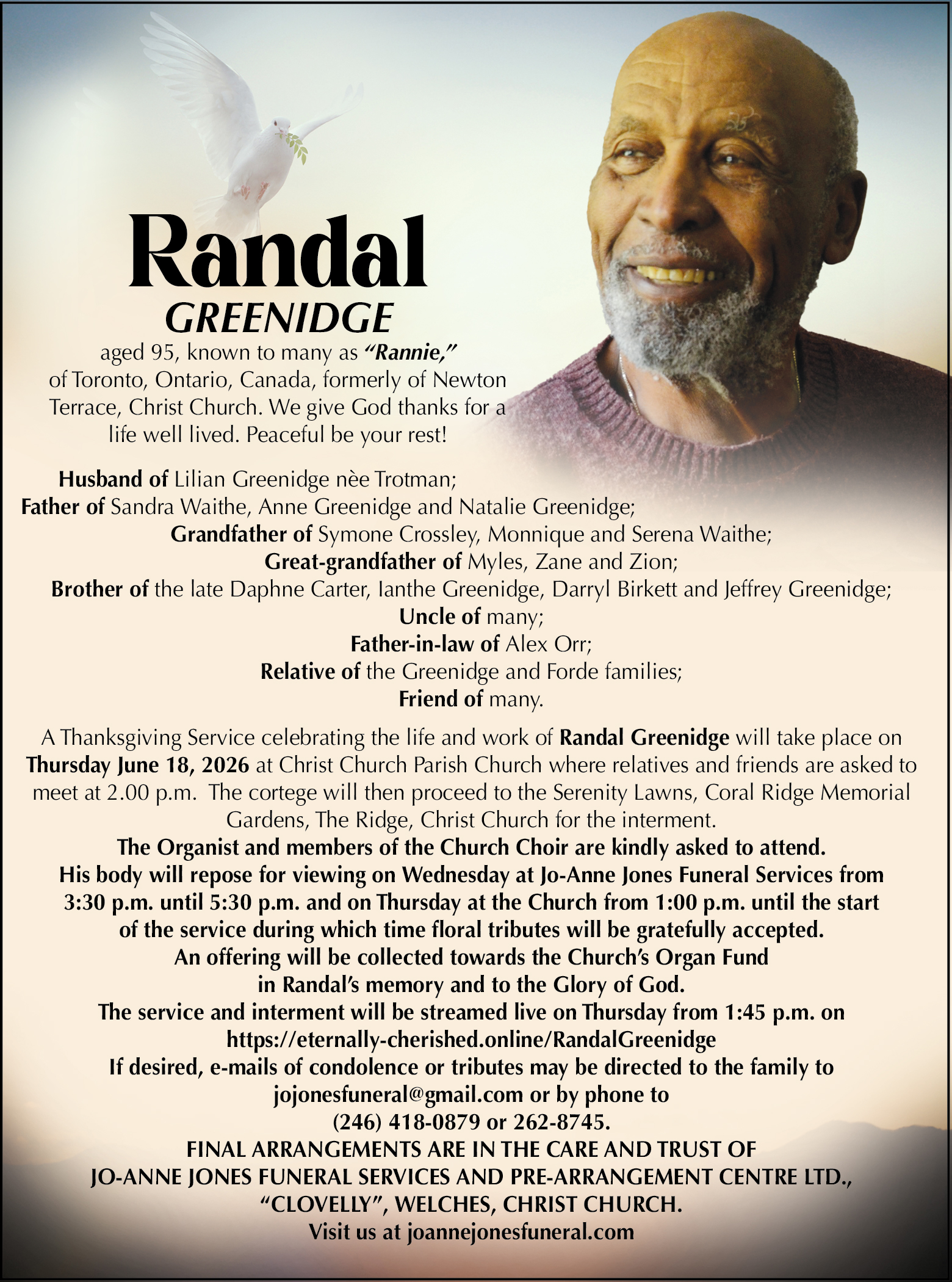 Randal Greenidge 
